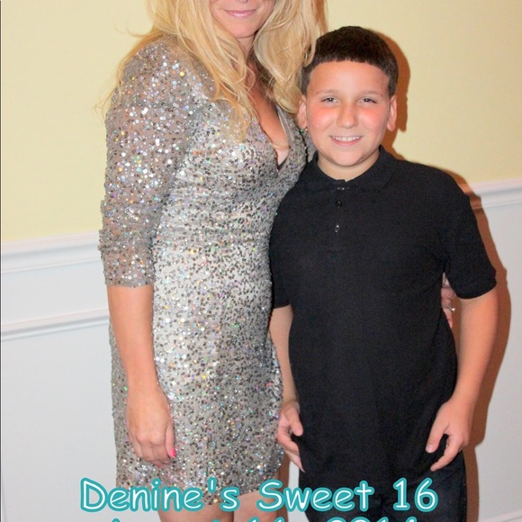 Shall K. Stunning silver dress - Picture 2 of 8